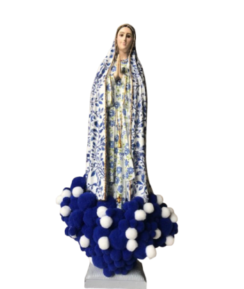 N.Sra . Fatima pintada à mão